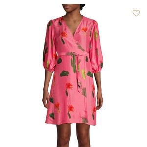 CAROLINA K - Printed Wrap Dress